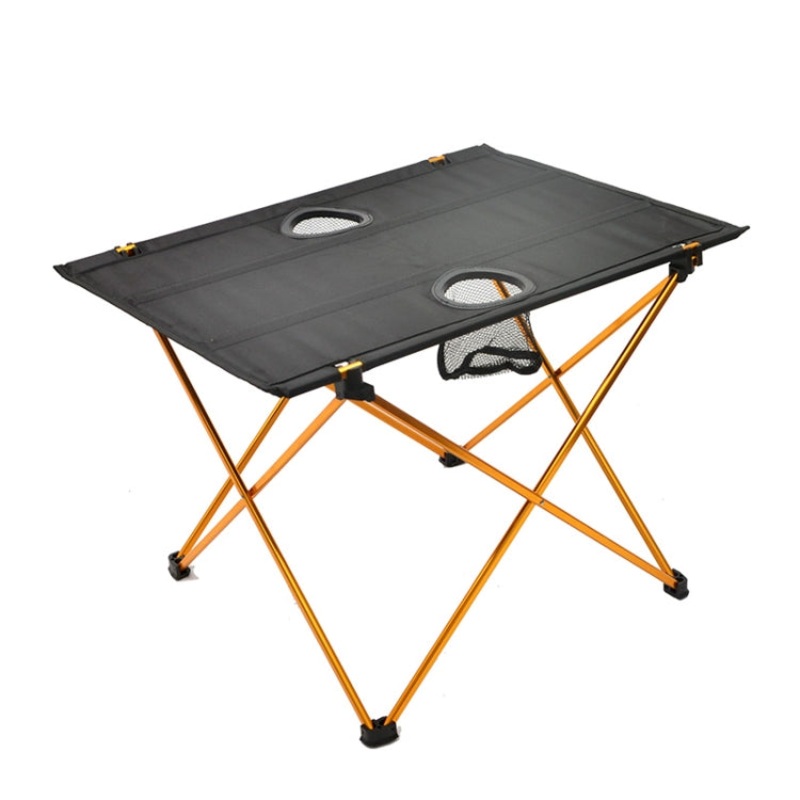 Outdoor Ultra Light Folding Table Portable Picnic Table (Orange)