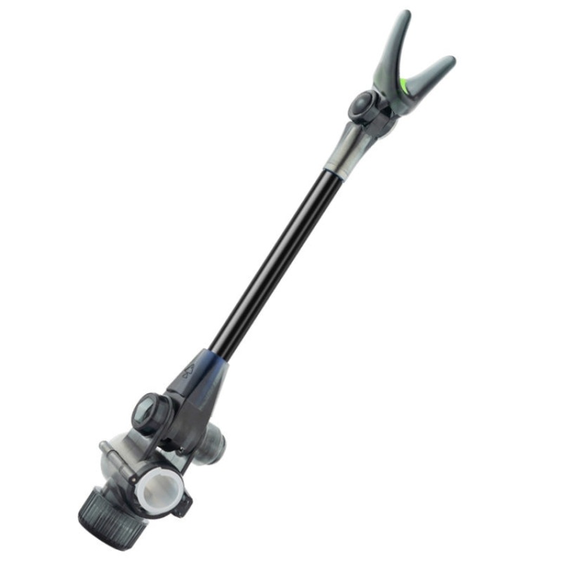 Quick Release Bracket Rear-Hanging Fishing Rod Antenna Pole(Black)