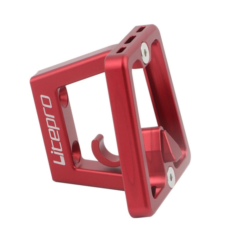 Split Pig Nose Rest Aluminum Alloy Front Shelf Seat (Red)