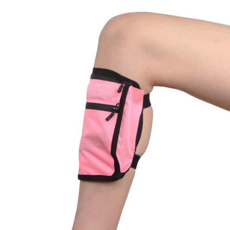 Sports Leg Bag Mini Mobile Phone Feet Bag (Pink)