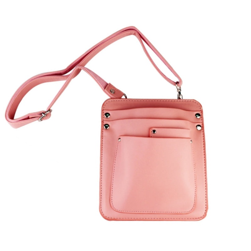 Flower Tool Storage Bag Flower Cut Waist Bag for Flower Shop (Pink)
