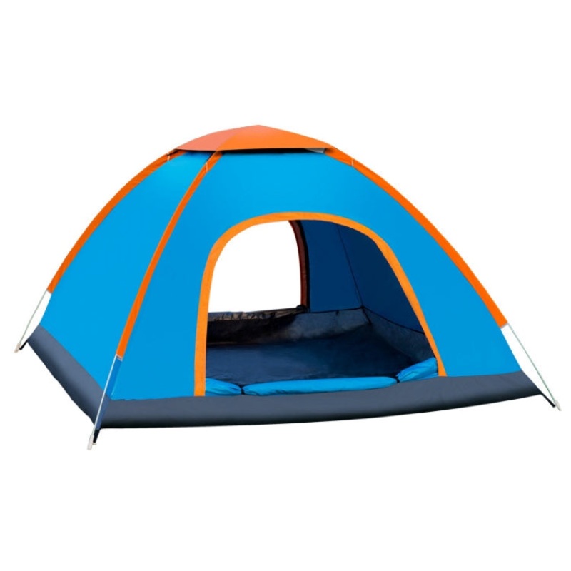Outdoor Camping Beach Rainproof Sun-proof Automatic Quick Install Tent For Single People (Blue)