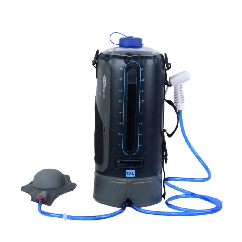 Outdoor Bath Water Storage Bag Portable Camping Bath Bag (Spherical Air Pump)