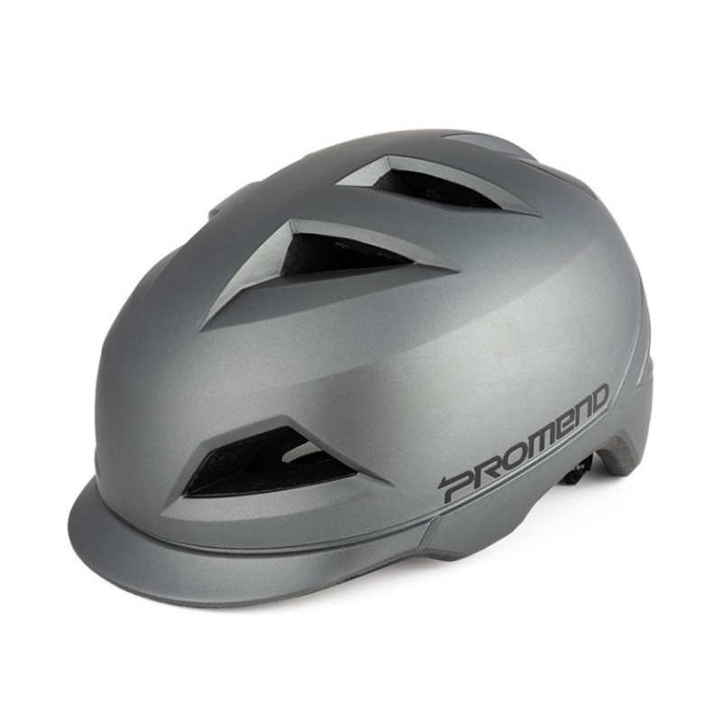Summer Cool Motorcycle Riding Half Helmet Outdoor Off-Road Helmet With Tail Light (Matte Titanium)