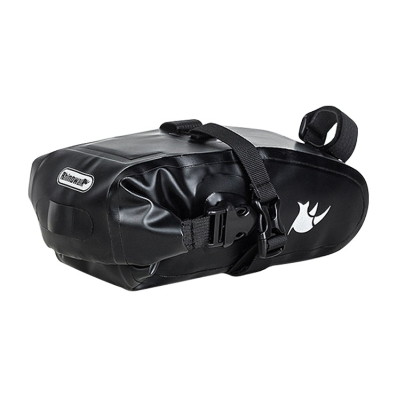 Waterproof Bicycle Saddle Bag 2.5L Black (small)