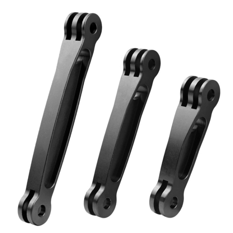 3 in 1 Joint Aluminum Extension Arm Grip Extenter for GoPro, Insta360, DJI and Other Action Cameras
