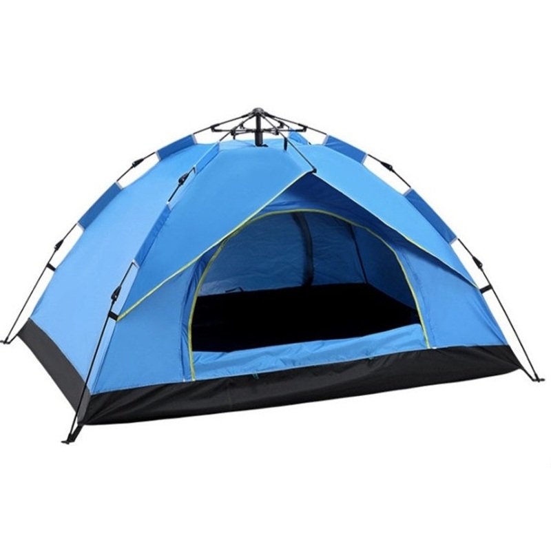 Outdoor Beach Camping Automatic Spring Tent For 2 People (Blue)