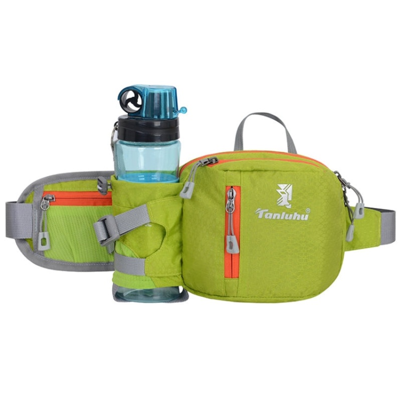 Multi-Purpose Outdoor Sports Waist Bag Running Water Bottle Holder 2L (Green)