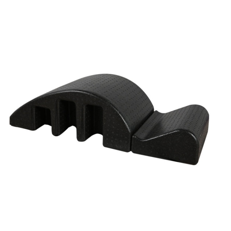 Spine Corrector Yoga Pilates Massage Bed Fitness Cervical Muscle Relaxation (Black)