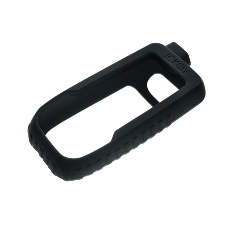 Bicycle Handheld Code Table Shockproof Silicone Protective Case for GPSMAP66st 66s (Black)