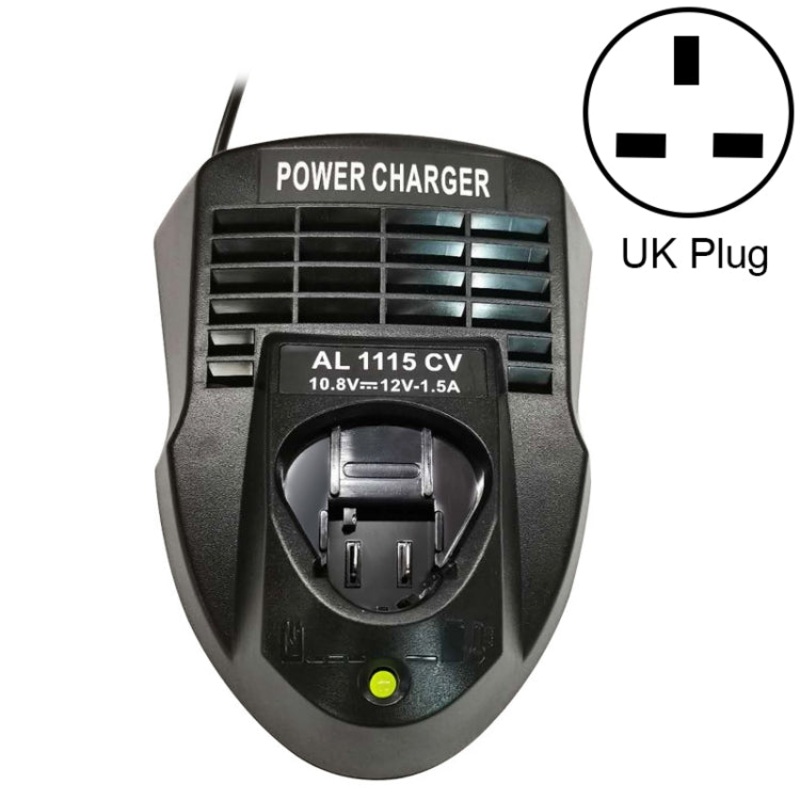 12V Power Tool Battery Charger (UK Plug)