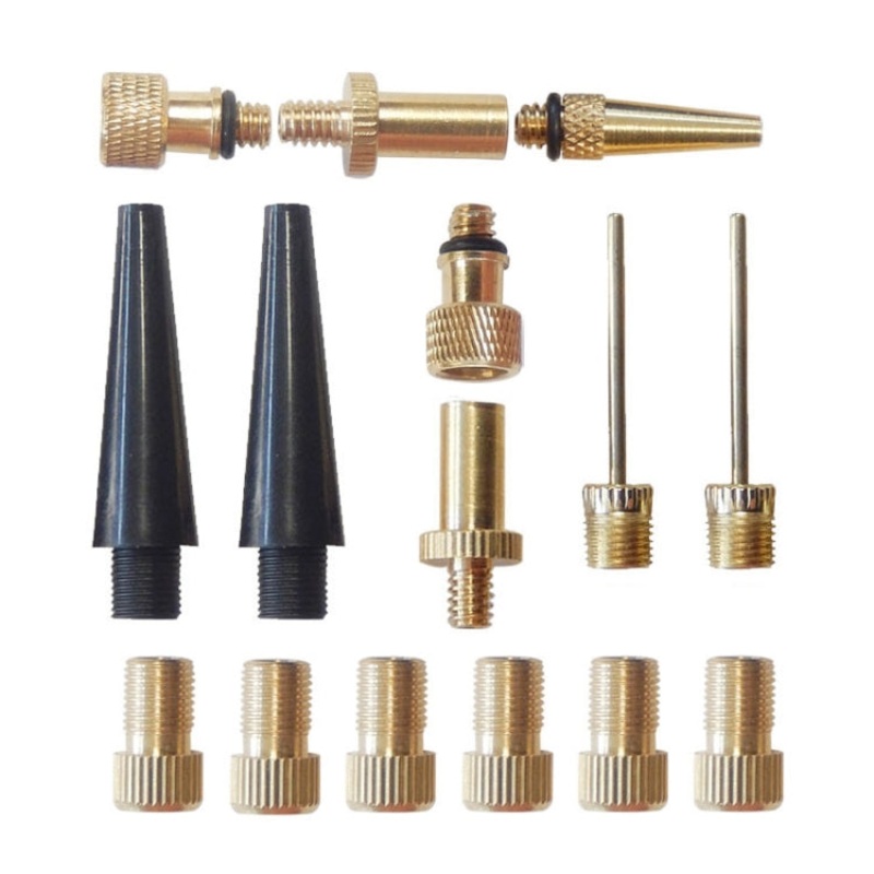 15 in 1 Inflator Adapter French US UK Inflation Needle Adapter (Size options available)