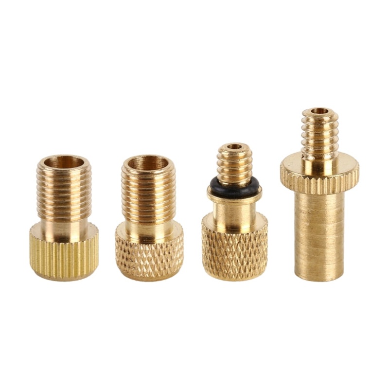 4 in 1 Inflator Adapter French US UK Mouth Inflation Needle Adapter