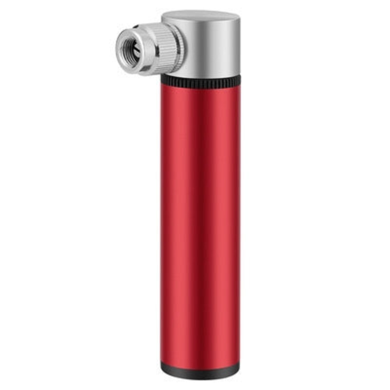 Portable Mini Bicycle Aluminum Alloy Pump (Red)