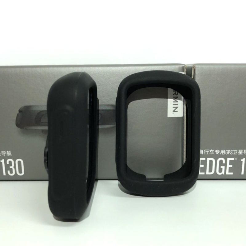Silicone Colorful Protective Cover for Garmin EDGE 130 (Black)