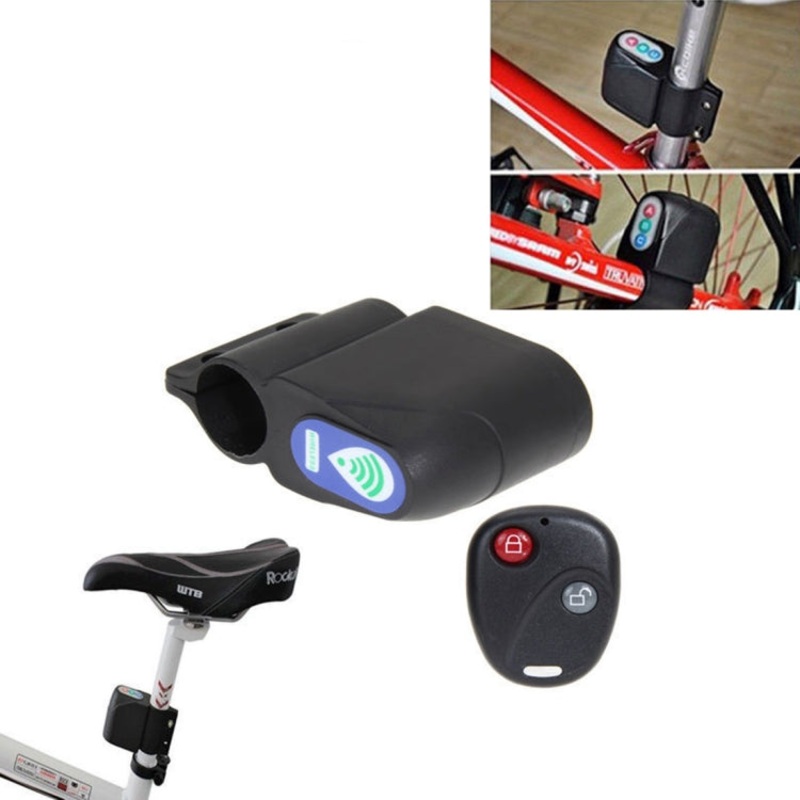 Universal Wireless Security Alarm Bicycle Alarm Remote Control (Black)