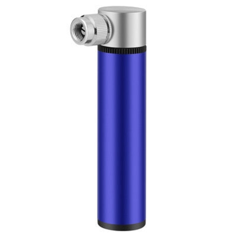 Portable Mini Bicycle Aluminum Alloy Pump (Blue)