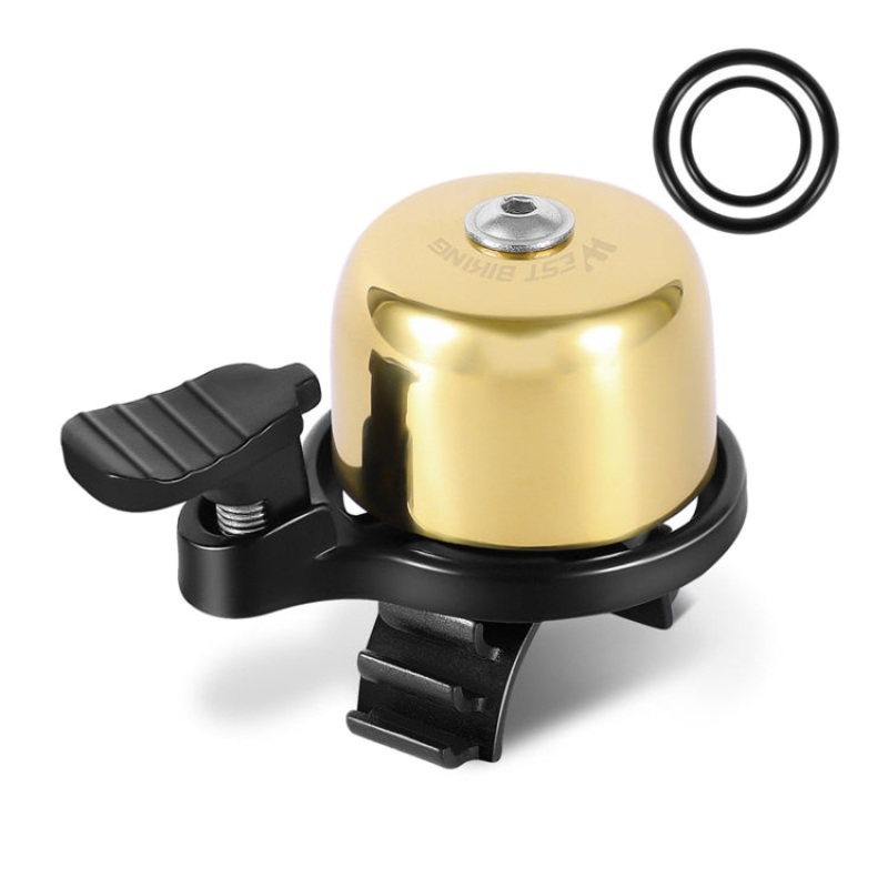 Bicycle Copper Bell Mini Bell for Mountain Bike (Golden)