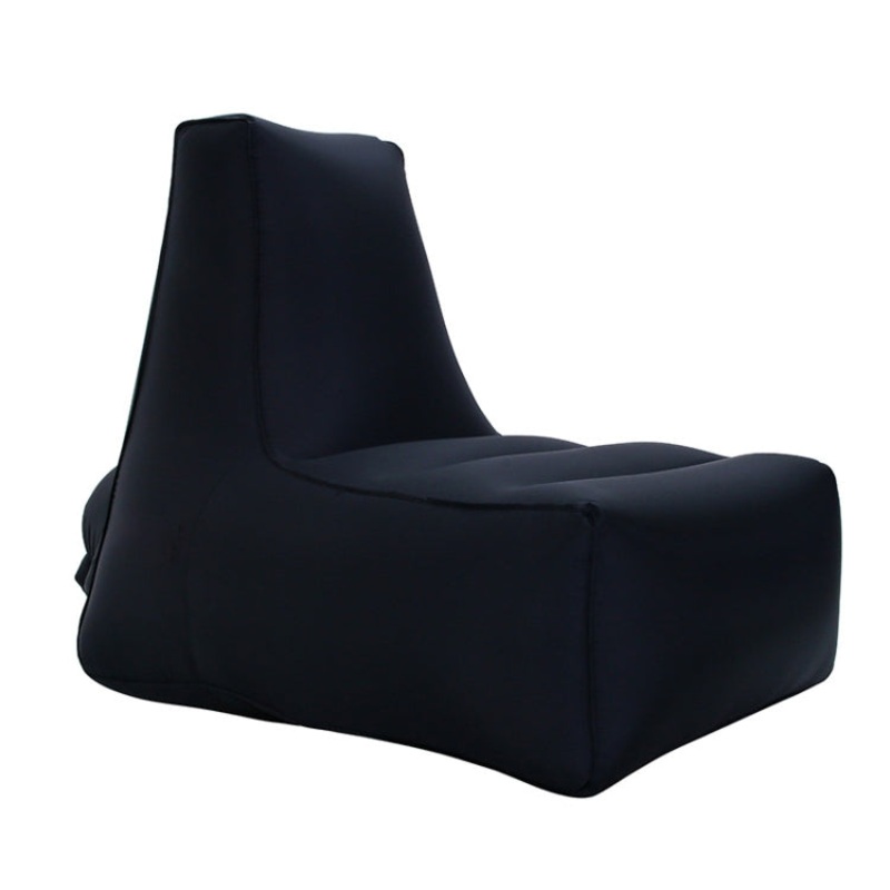 Inflatable Outdoor Folding Portable Air Sofa (Black)