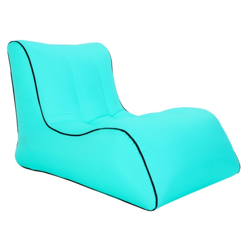 Portable Inflatable Outdoor Sofa Single Seat (Lake Green) 100 x 80 x 70cm