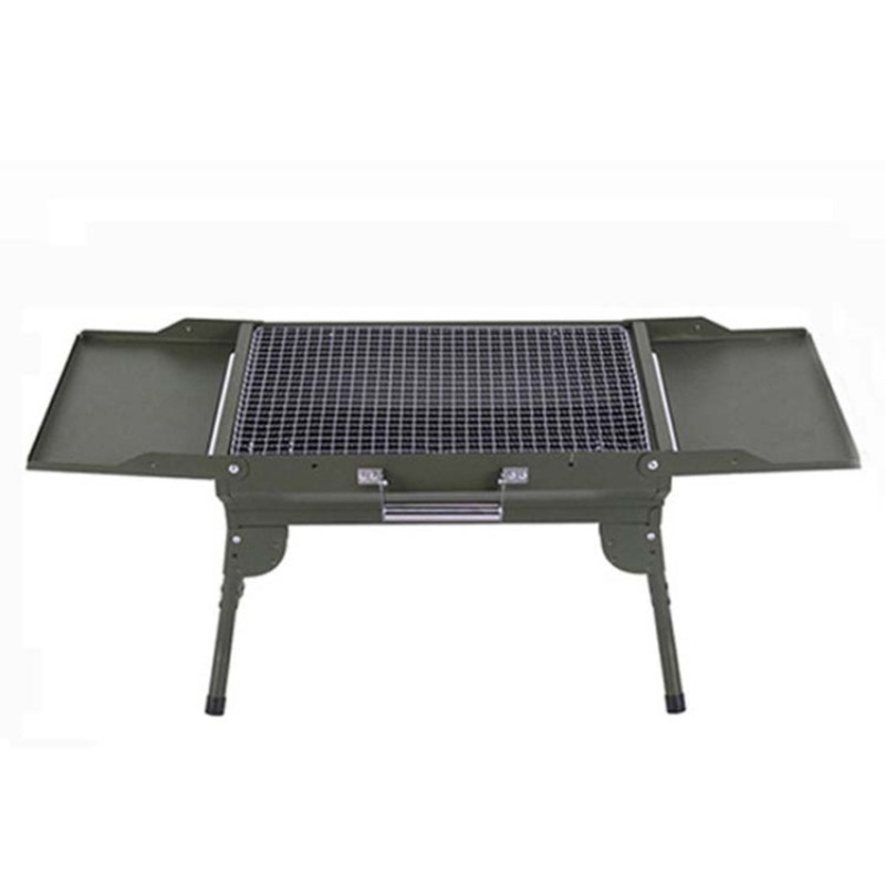 Outdoor Folding Barberry Camping Portable Oven Home Stainless Steel BBQ - 82x35x30cm