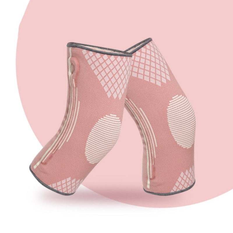 Sports Knee Pads Training Running Knee Thin Protective Cover, Specification: L(Sakura Powder)