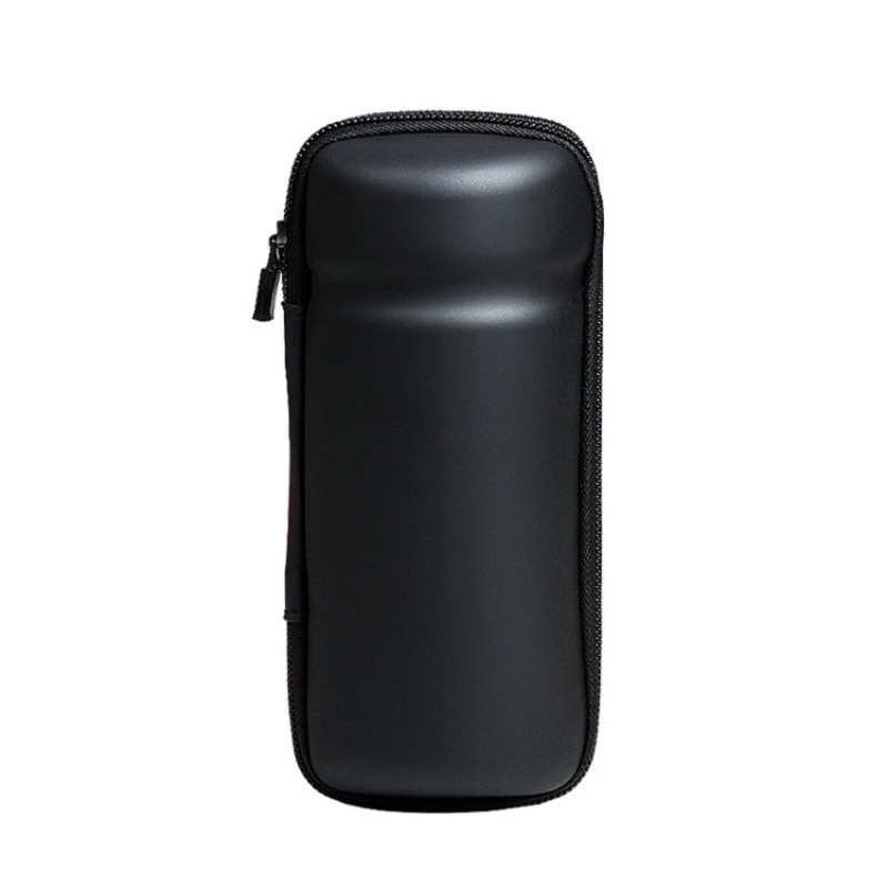 Bicycle Hard Shell Bag Portable Storage and Riding Equipment (Bright Black)