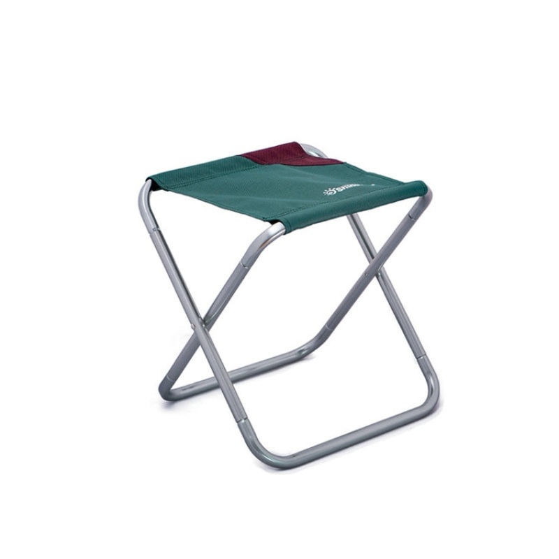 Large Folding Stool for Outdoor Camping Fishing (Dark Green)
