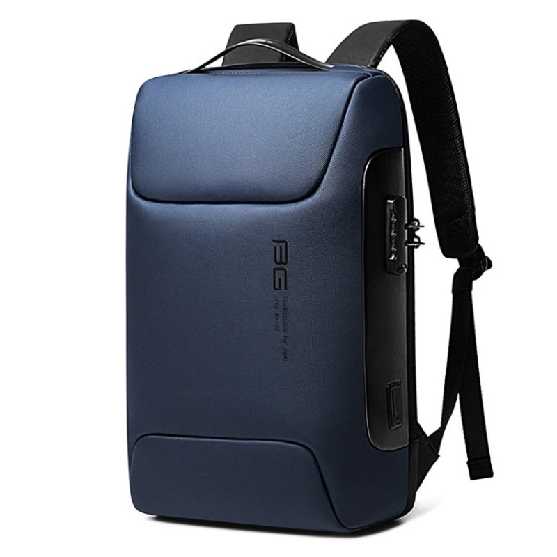 Waterproof Anti-theft Business Travel Backpack for Men (Blue)