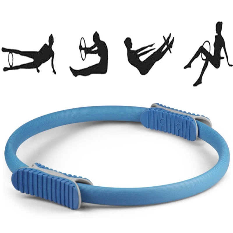 Yoga Pilates Ring Body Fitness Magic Circle 32cm Blue (Inner Diameter)