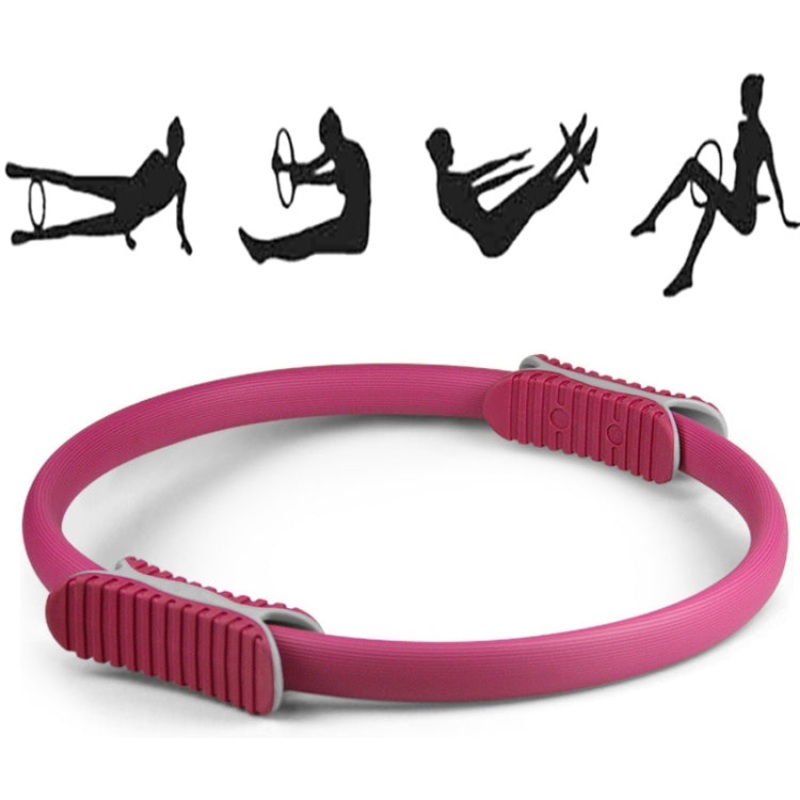 Yoga Pilates Ring Body Fitness Magic Circle 32cm Red