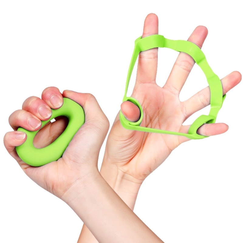 TF122 2 in 1 Silicone Grip Ring + Grip Device Set(Green)