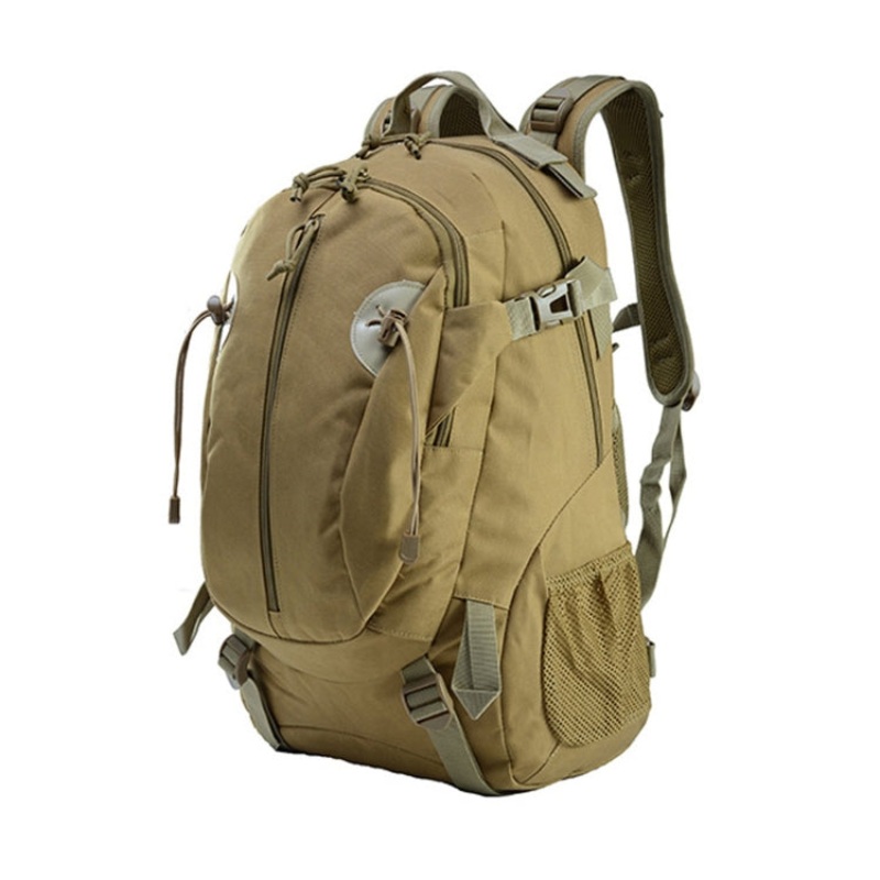 30L Travel Outdoor Molle Backpack Hiking Bag (Khaki)