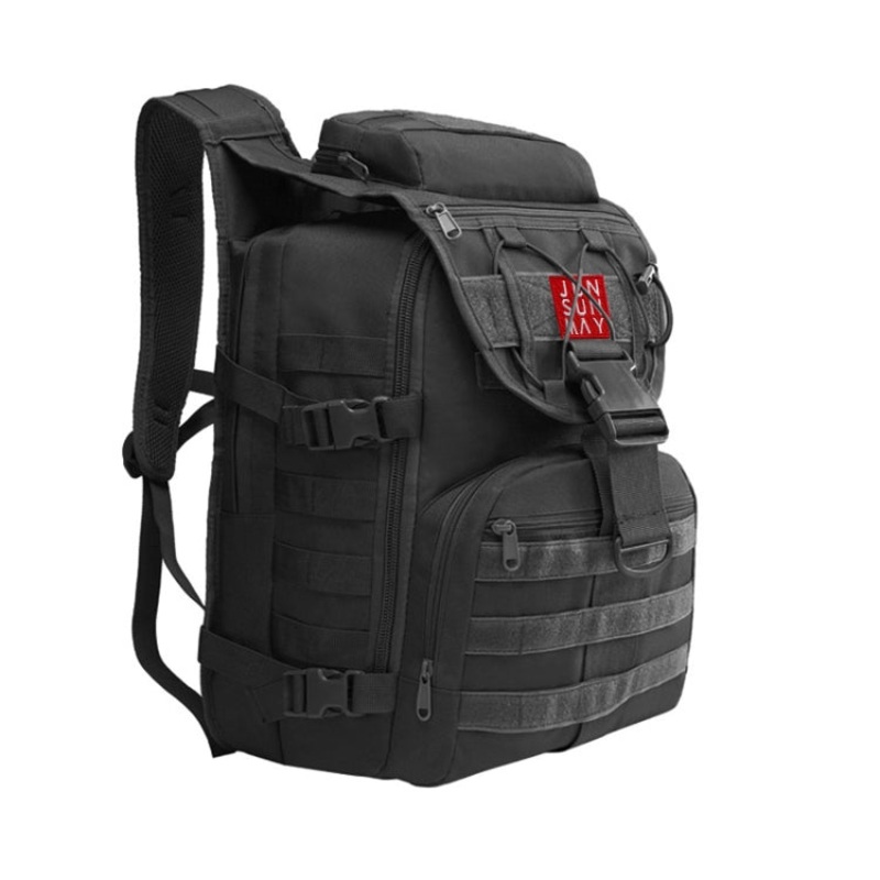 Waterproof Outdoor Molle Rucksack Hiking Backpack 35L Black