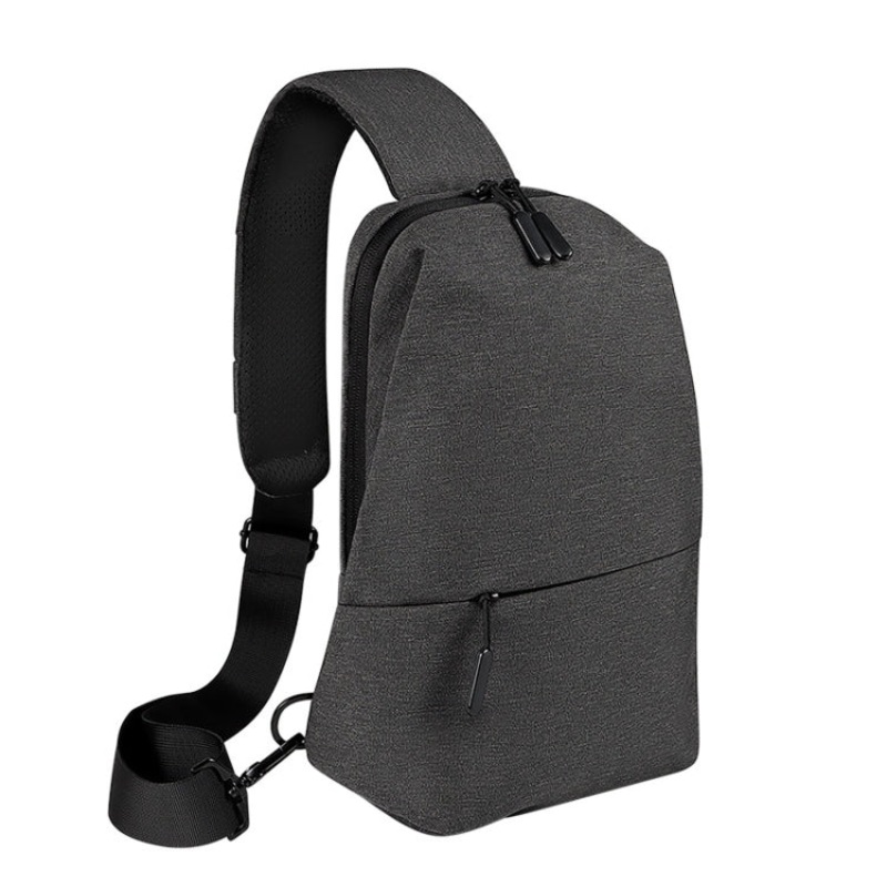 Adjustable Casual Sports Chest Bag (Deep Gray)