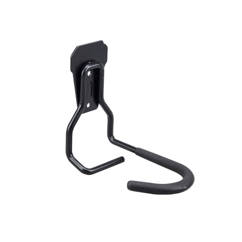 Bicycle Hook Metal Wall Garage Rack On Wall (Black)