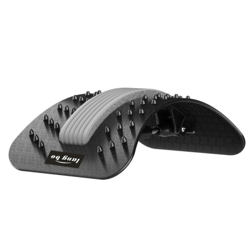 Rotary Waist Muscle Relaxation Massage Board Acupuncture (Black)