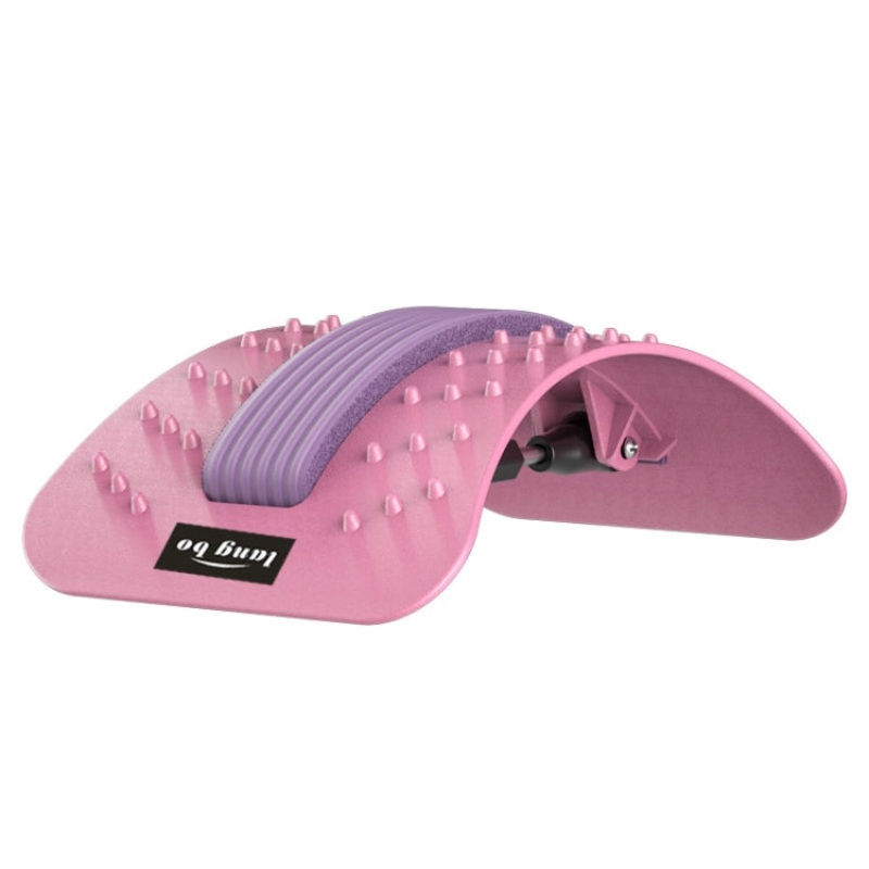 Rotary Waist Muscle Relaxation Massage Board Acupuncture Pink Board