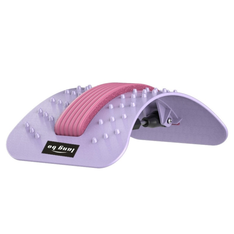 Rotary Waist Muscle Relaxation Massage Board Acupuncture (Purple)