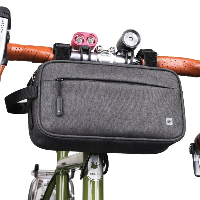 Bicycle Front Hanging Bag 2.5L (Gray)