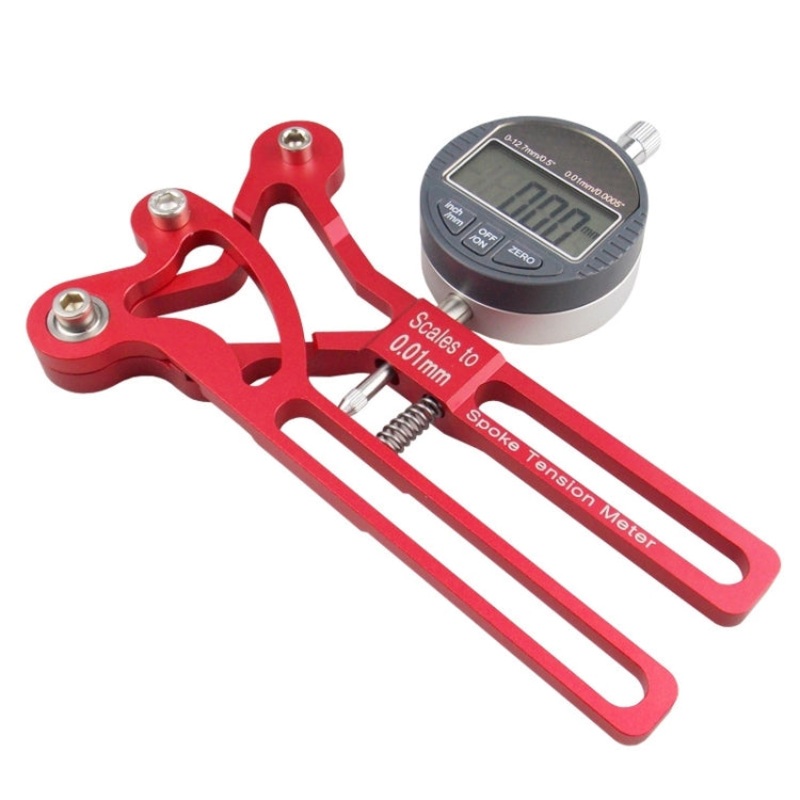 BIKERSAY BT100B MTB Bicycle Electronic Tension Meter(Red)