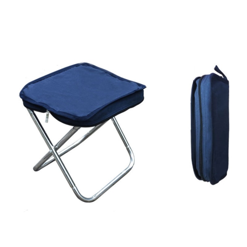 Portable Folding Fishing Stool Handbag (Blue)