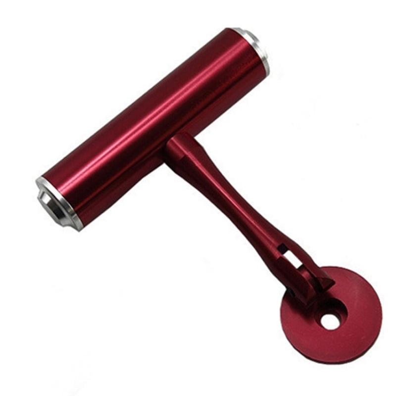 Road Bike T-Handle Mountain Bike Aluminum Alloy Extension Frame Lamp Clip Fixing Seat Extension Frame (Red)