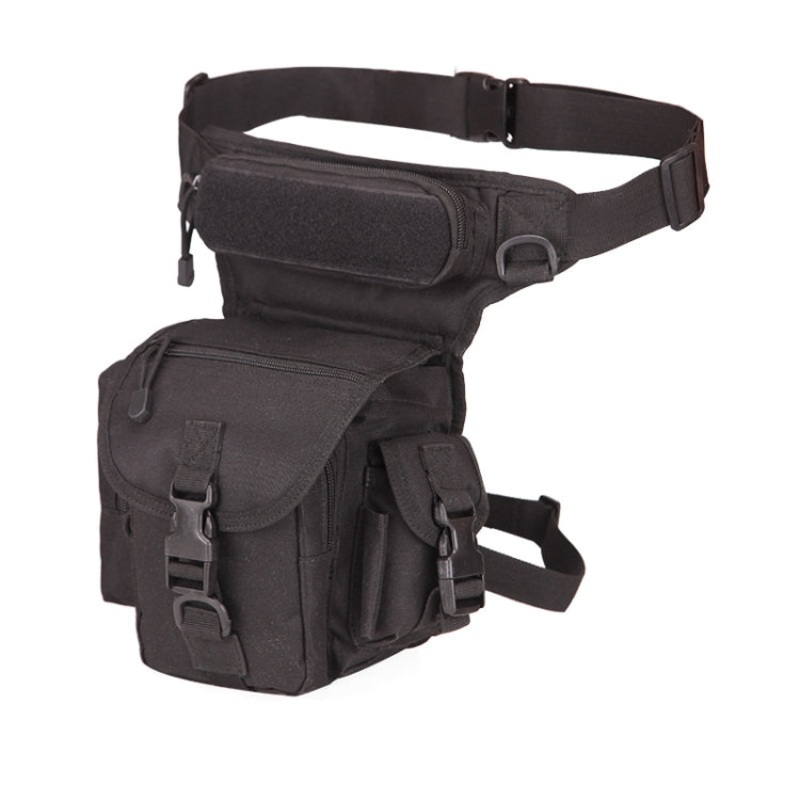 Waterproof Oxford Cloth Messenger Bag for Photography Equipment Sports (Black)
