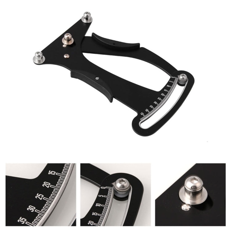 Bicycle Spokes Tension Meter Tool Rim Adjustment Measurement Gauges(Black)