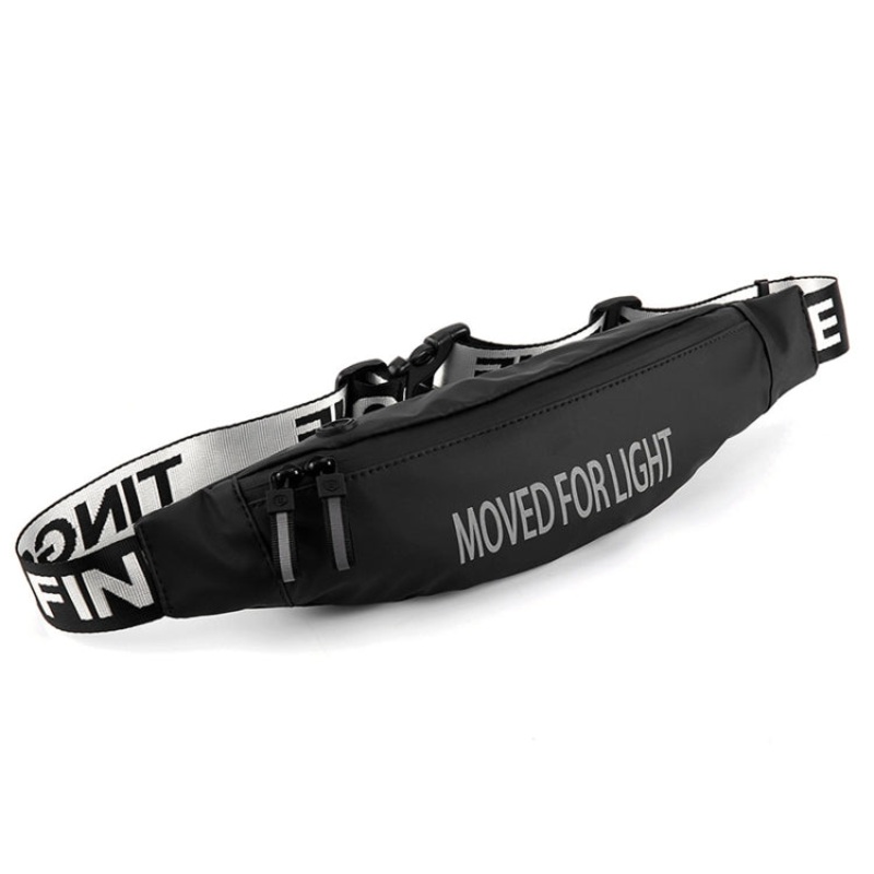 Fashion Running Sport Waterproof Mobile Phone Crossby Waist Bag (Black)