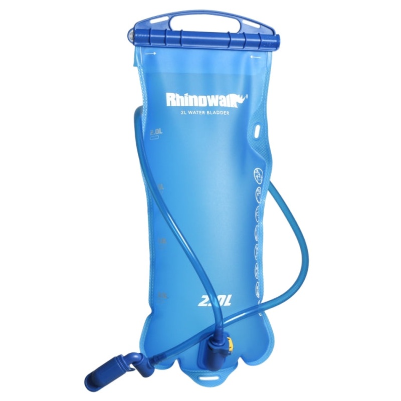Cycling Water Bag Full Opening Outdoor Drinking Water Equipment 2L (Blue)