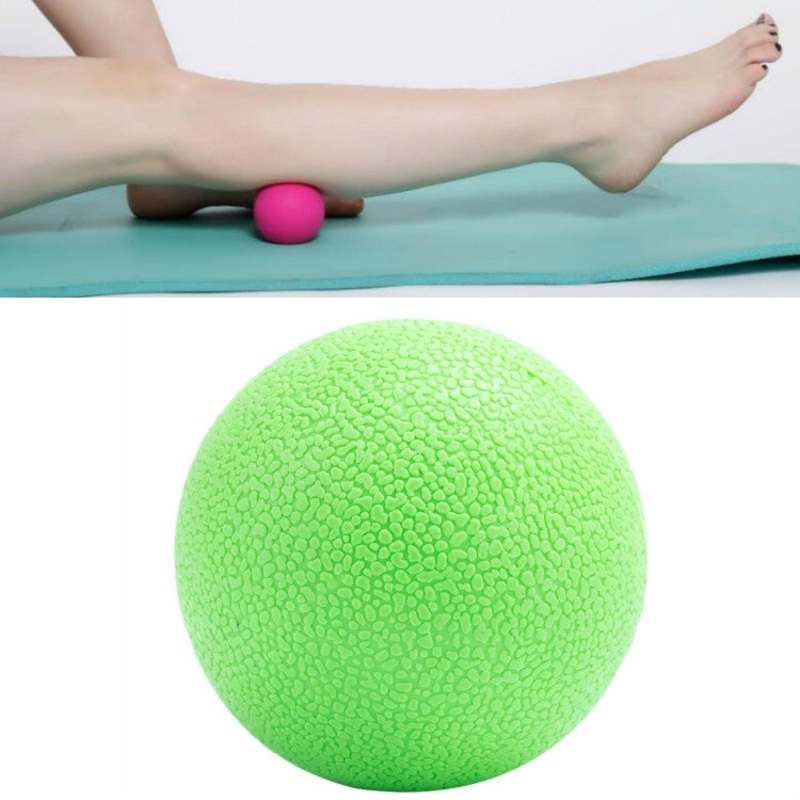 Fascia Ball Deep Muscle Relaxation Acupoint Massage Fitness Mini Yoga Ball (Green)