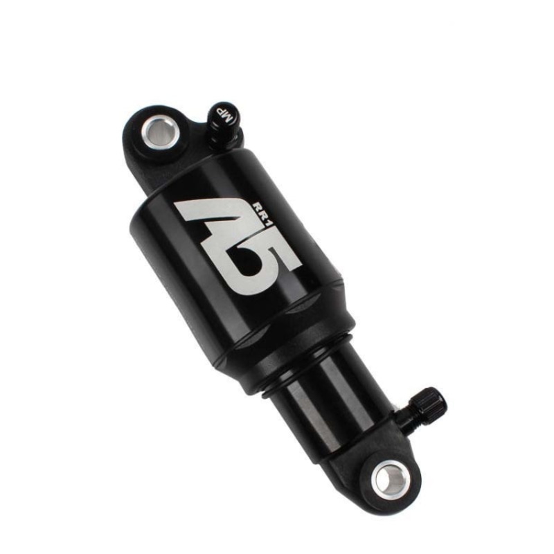 KindShock A5 Air Pressure Rear Shock Absorber Mountain Bike Shock Absorber Folding Bike Rear Liner, Size:125mm, Style:RR1 Dual Gas