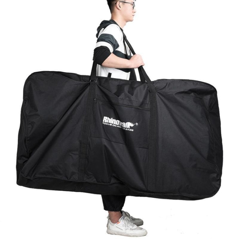 Road Bike Mountain Bike Loading Bag Large Capacity Storage Bag for 26 inch/27.5 inch Bikes (Black)